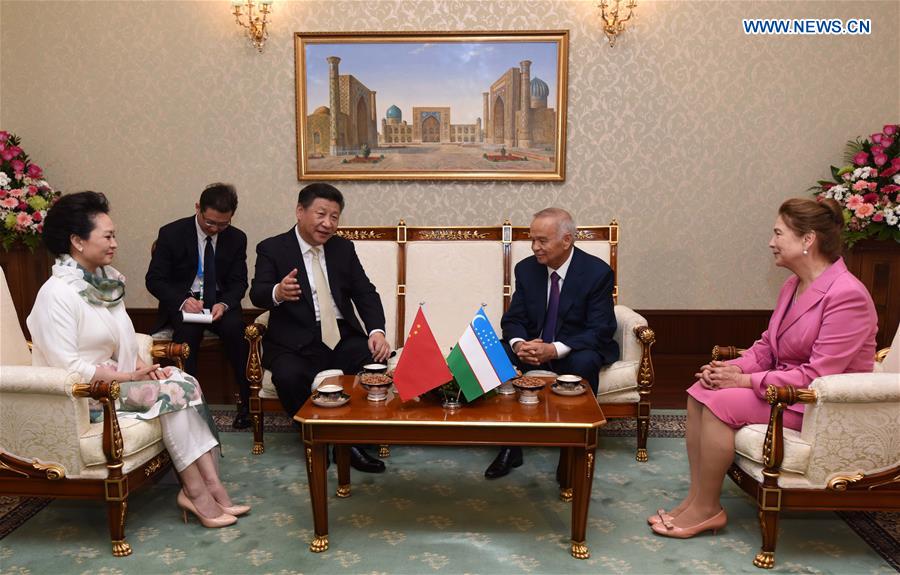 UZBEKISTAN-TASHKENT-CHINA-XI JINPING-ARRIVAL
