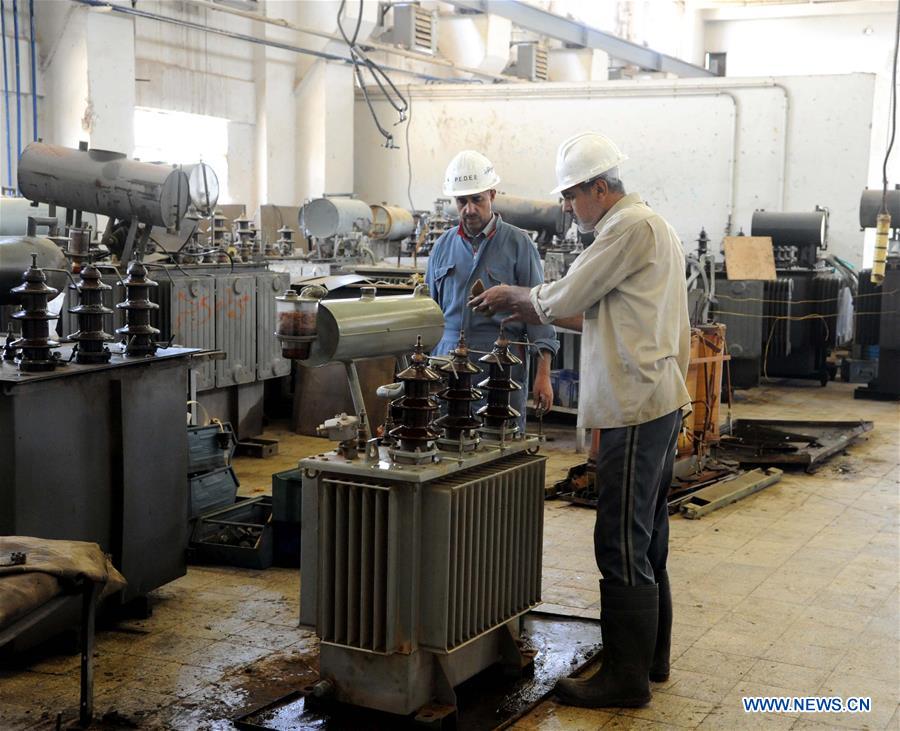 SYRIA-DAMASCUS-ELECTRICITY STATION 