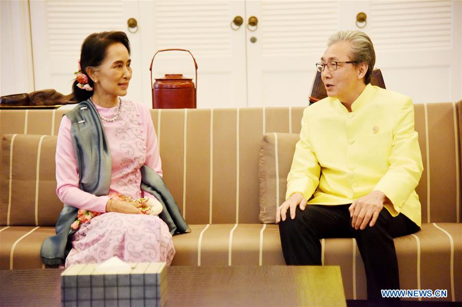 THAILAND-BANGKOK-AUNG SAN SUU KYI-VISIT