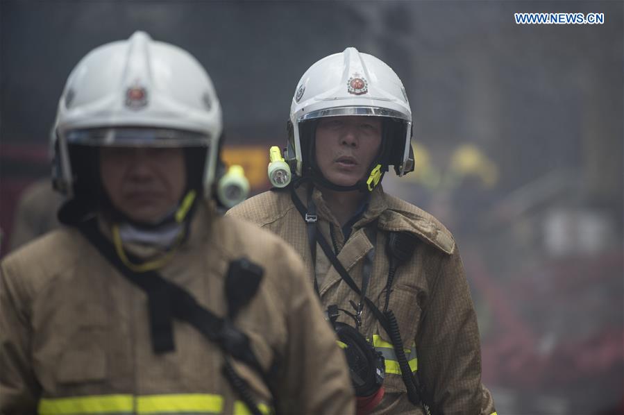 CHINA-HONG KONG-INDUSTRIAL BUILDING-FIRE (CN) 