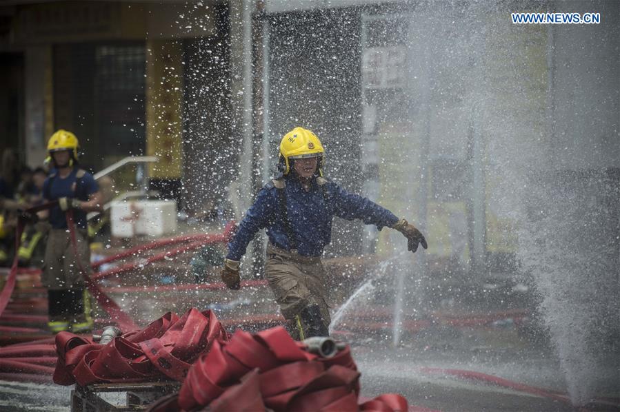 CHINA-HONG KONG-INDUSTRIAL BUILDING-FIRE (CN) 
