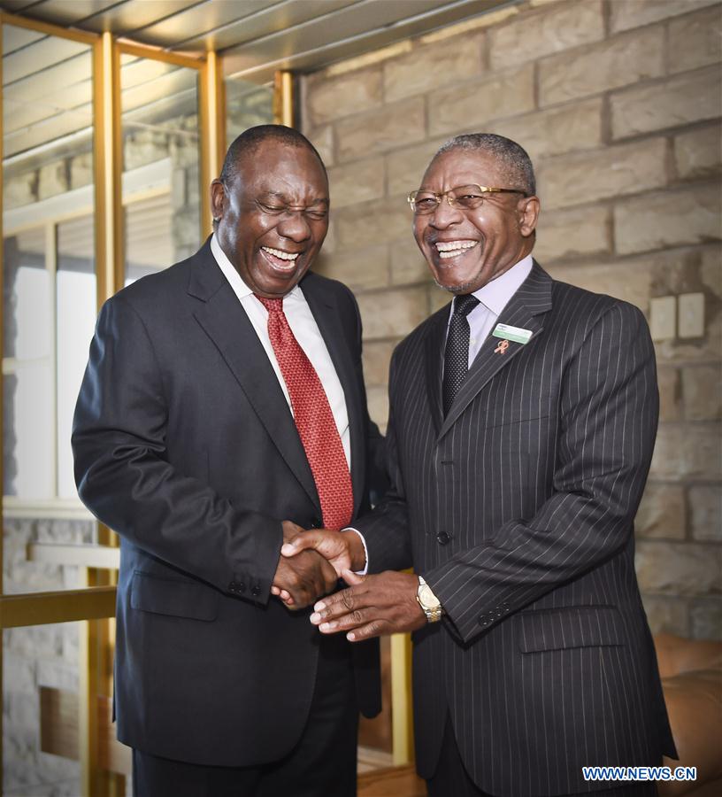 LESOTHO-MASERU-SOUTH AFRICA-VISIT-FACILITATION