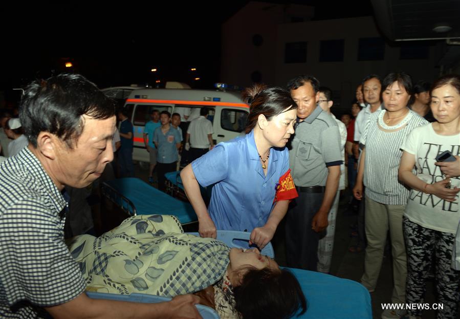 Nearly 500 people were injured, 200 critically. 