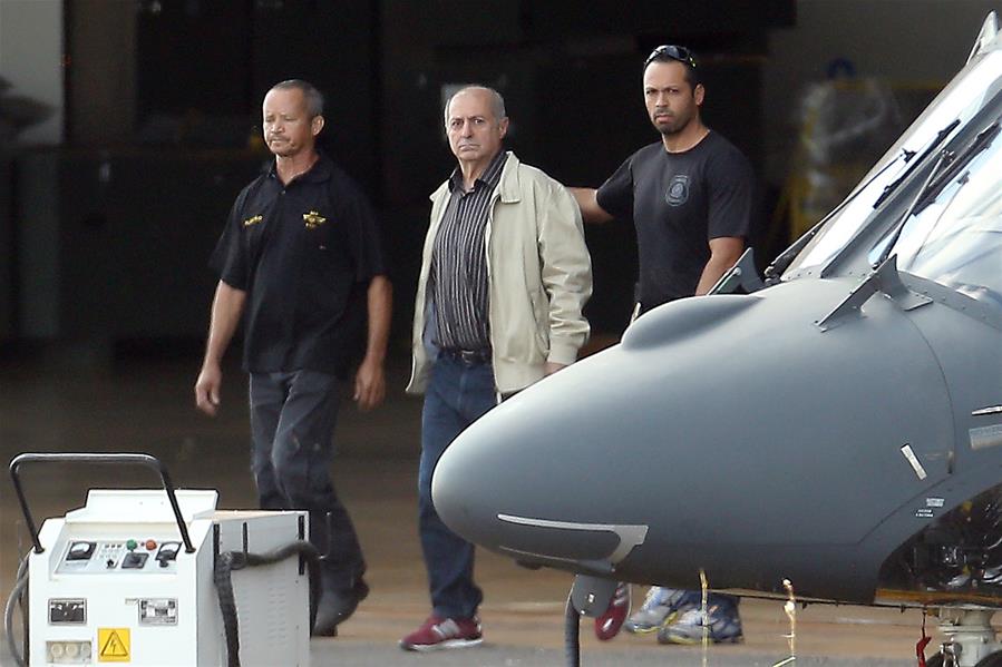 BRAZIL-BRASILIA-FORMER MINISTER-ARREST