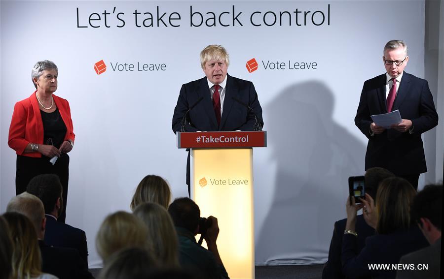 BRITAIN-LONDON-BREXIT-BORIS JOHNSON