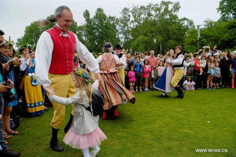 SWEDEN-STOCKHOLM-MIDSUMMER-CELEBRATION