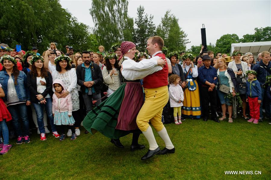 SWEDEN-STOCKHOLM-MIDSUMMER-CELEBRATION
