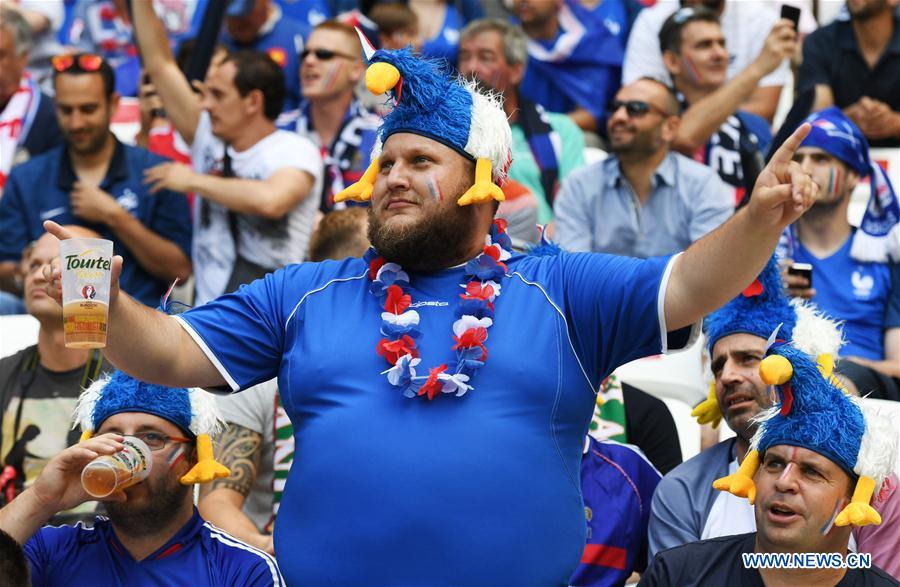 (SP)FRANCE-LYON-SOCCER-EURO 2016-FRANCE VS IRELAND