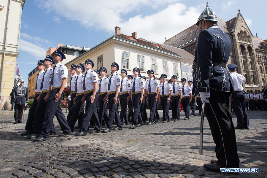 Hungarian Prime Minister Viktor Orban speaks during an oath-taking ceremony of newly graduating law enforcement officers and disaster management officers in Budapest, Hungary, June 26, 2016 Hungarian Prime Minister Viktor Orban speaks during an oath-taking ceremony of newly graduating law enforcement officers and disaster management officers in Budapest, Hungary, June 26, 2016