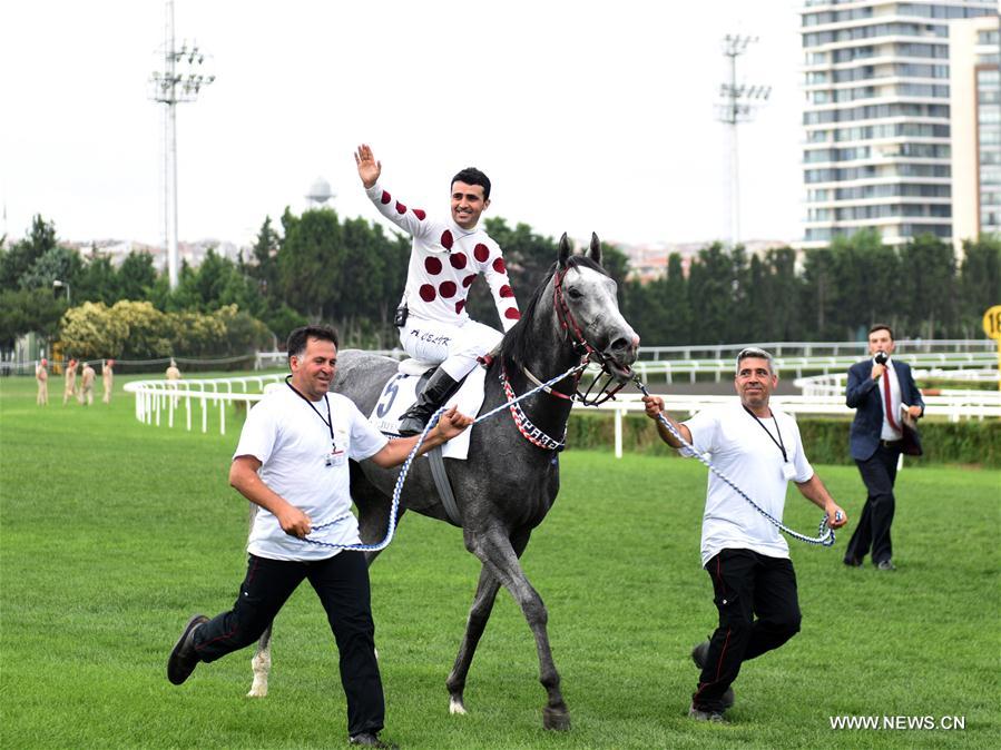 (SP)TURKEY-ISTANBUL-HORSE RACE-GAZI DERBY