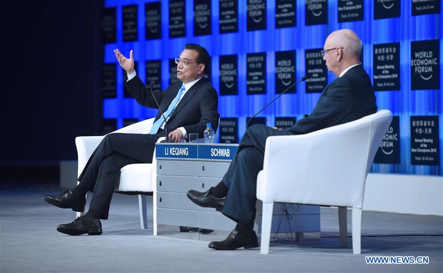 CHINA-TIANJIN-SUMMER DAVOS-LI KEQIANG-OPENING (CN)