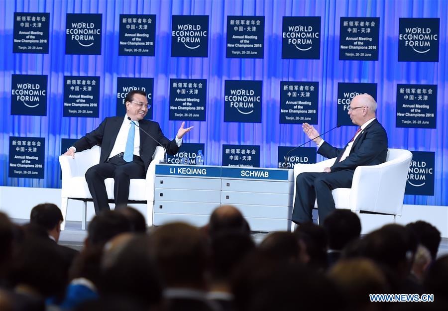 CHINA-TIANJIN-SUMMER DAVOS-LI KEQIANG-OPENING (CN)
