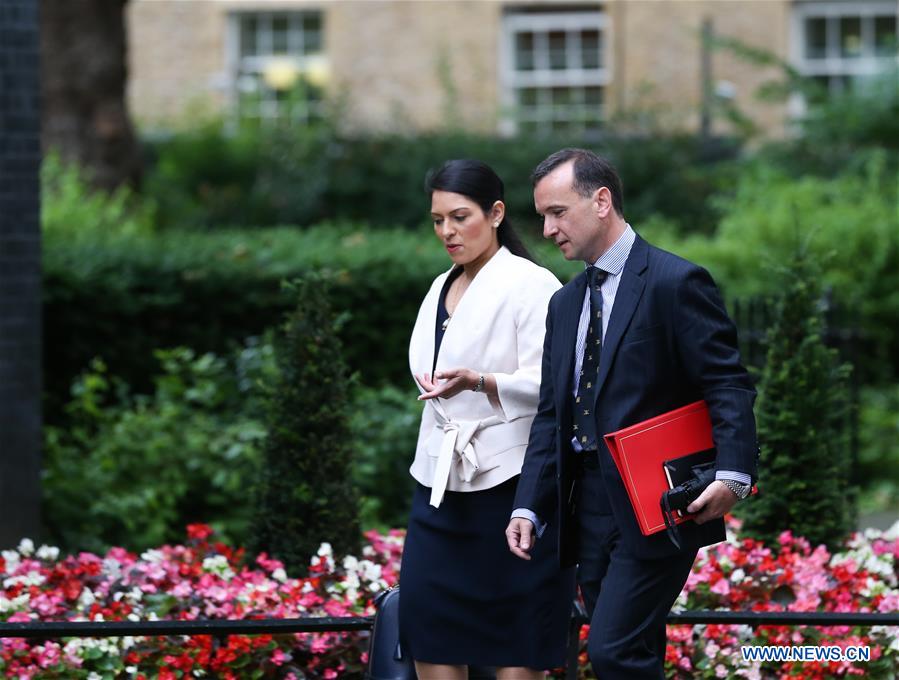 BRITAIN-LONDON-BREXIT-CABINET MEETING