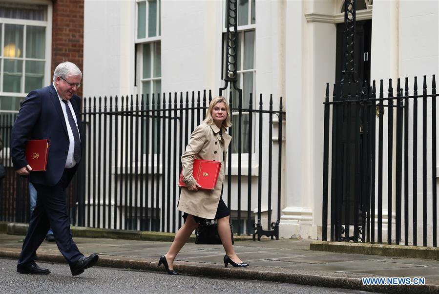 BRITAIN-LONDON-BREXIT-CABINET MEETING