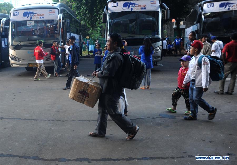 INDONESIA-JAKARTA-EID AL-FITR-TRAVEL