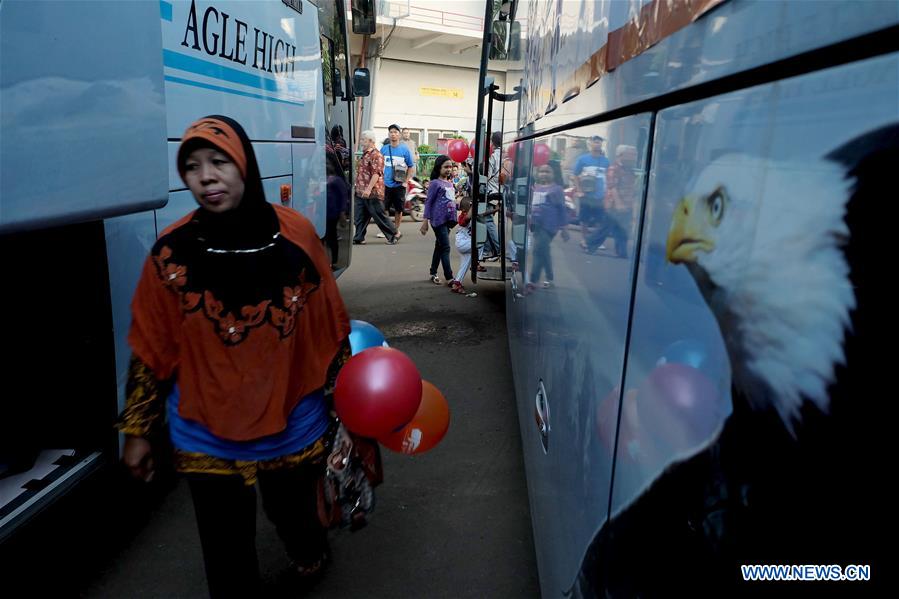 INDONESIA-JAKARTA-EID AL-FITR-TRAVEL