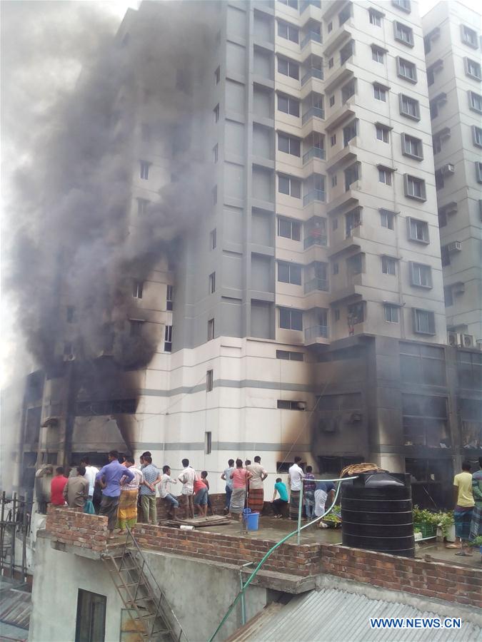 BANGLADESH-DHAKA-BUILDING-FIRE 