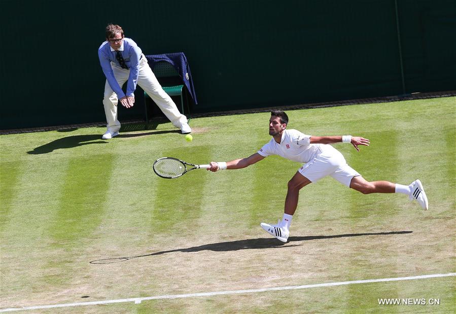 (SP)BRITAIN-LONDON-TENNIS-WIMBLEDON-DAY 6