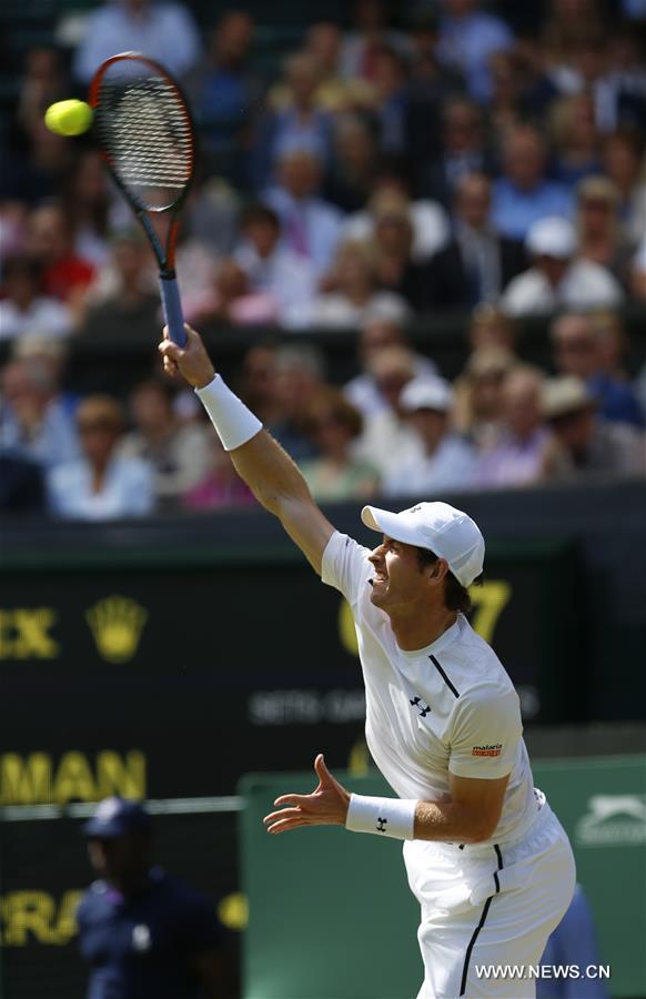 (SP)BRITAIN-LONDON-TENNIS-WIMBLEDON-DAY 6