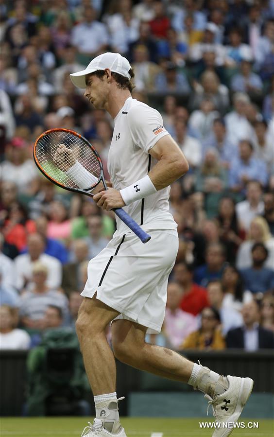 (SP)BRITAIN-LONDON-TENNIS-WIMBLEDON-DAY 6