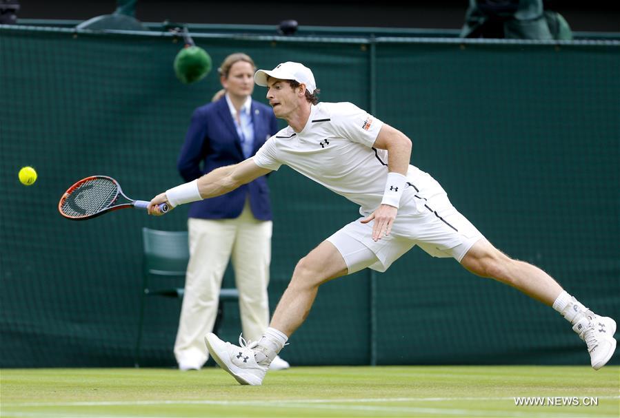 (SP)BRITAIN-LONDON-TENNIS-WIMBLEDON-DAY 6