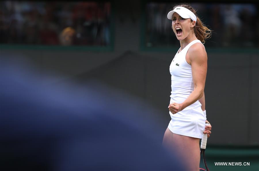 (SP)BRITAIN-LONDON-TENNIS-WIMBLEDON-DAY 6