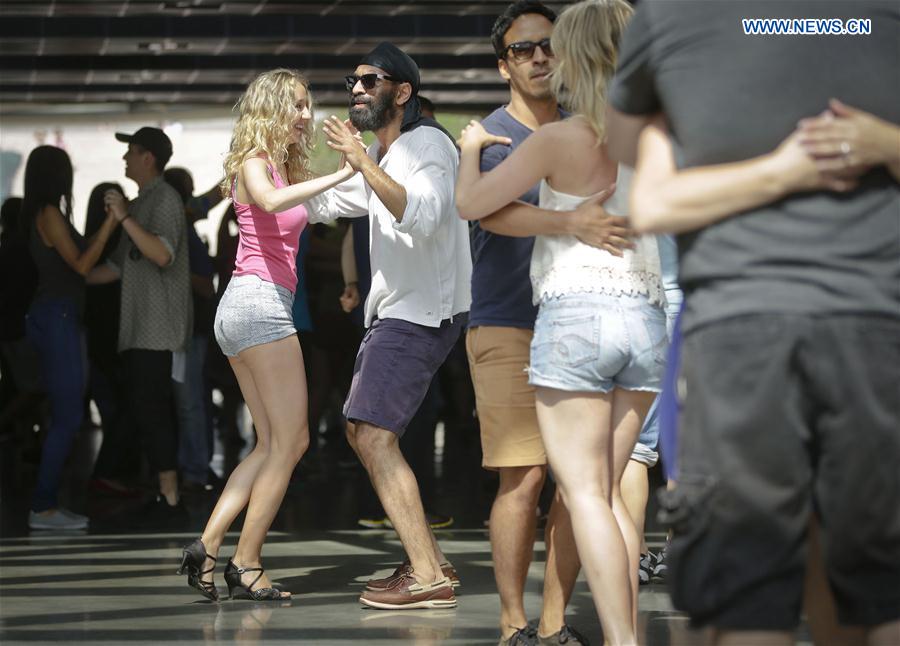 CANADA-VANCOUVER-SALSA DANCE