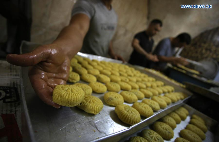 MIDEAST-NABLUS-EID AL-FITR