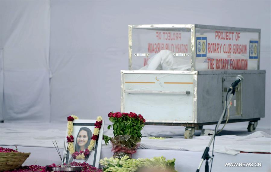 INDIA-GURGAON-DHAKA'S ATTACK-VICTIM-FUNERAL