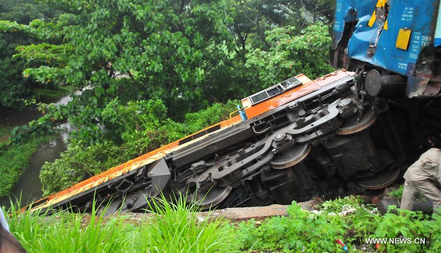 INDIA-KANNUR-TRAIN DERAILMENT