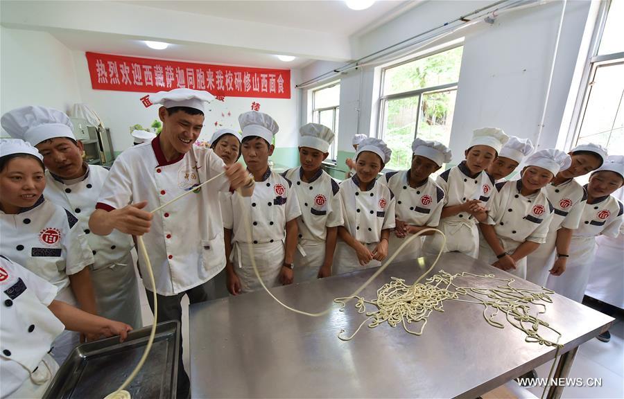 Many people in Sa'gya like cooked wheaten food. Many people in Sa'gya like cooked wheaten food.