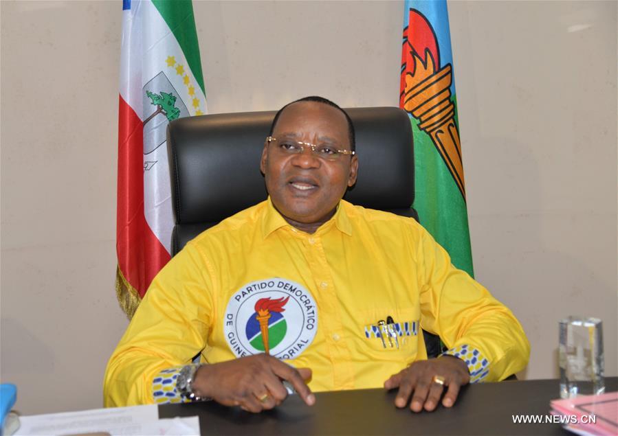 EQUATORIAL GUINEA-MALABO-RULING PARTY LEADER-SOUTH CHINA SEA DISPUTE-PEACEFUL SOLUTION