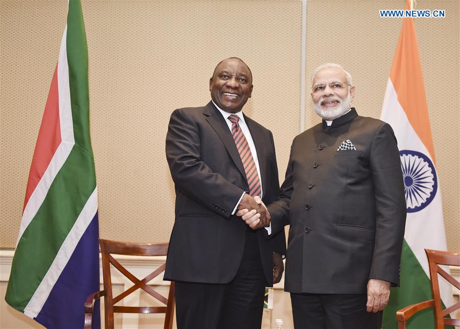 SOUTH AFRICA-PRETORIA-INDIA-VISIT