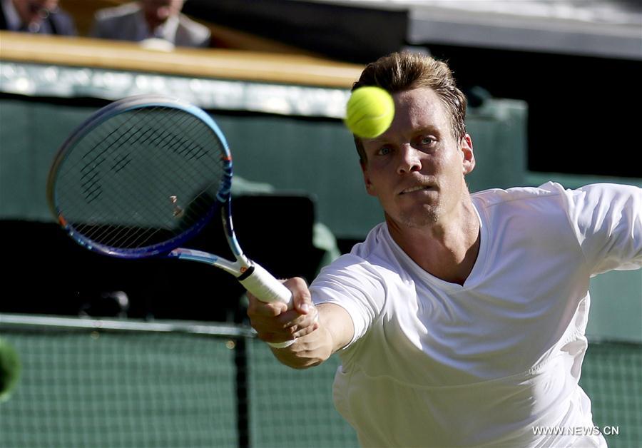 (SP)BRITAIN-LONDON-TENNIS-WIMBLEDON-DAY 11 