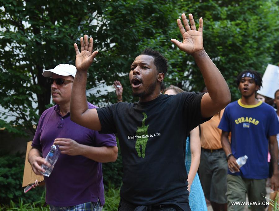 US-WASHINGTON-SHOOTING-PROTEST