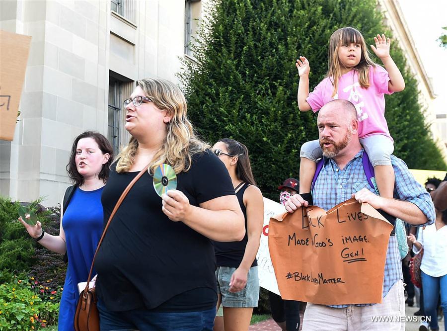 US-WASHINGTON-SHOOTING-PROTEST