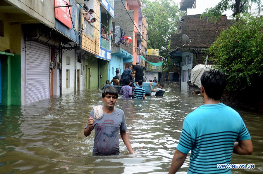 INDIA-BHOPAL-FLOOD