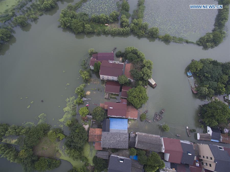 CHINA-ZHEJIANG-HUZHOU-FLOOD (CN)