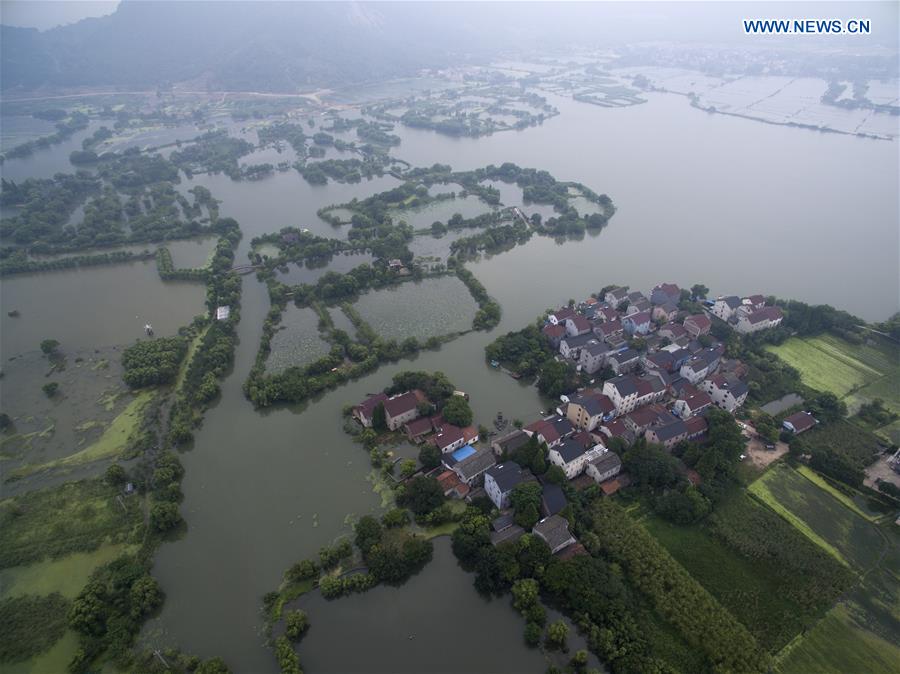 CHINA-ZHEJIANG-HUZHOU-FLOOD (CN)