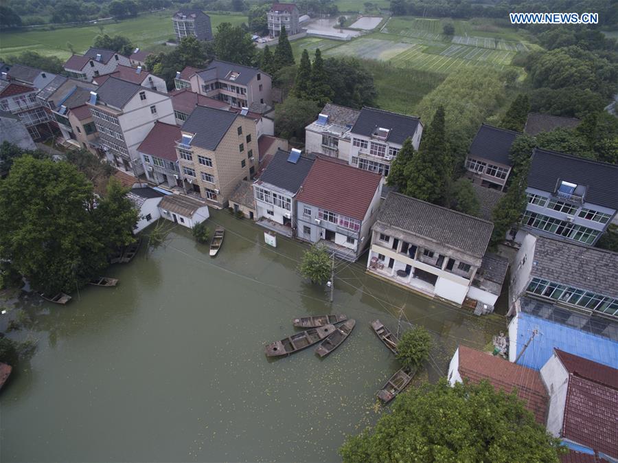 CHINA-ZHEJIANG-HUZHOU-FLOOD (CN)