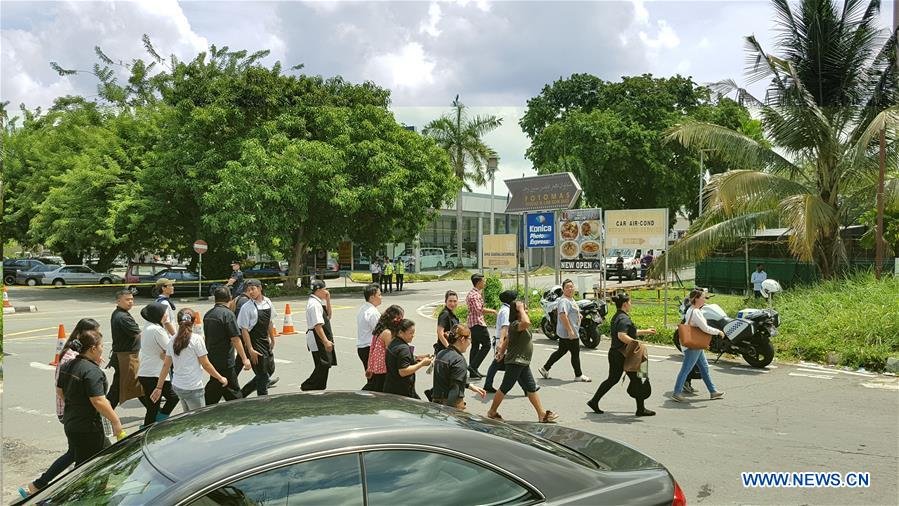 BRUNEI-BANDAR SERI BEGAWAN-BOMB THREAT