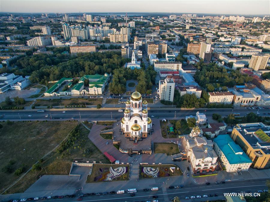 RUSSIA-EKATERINBURG-AERIAL PHOTO