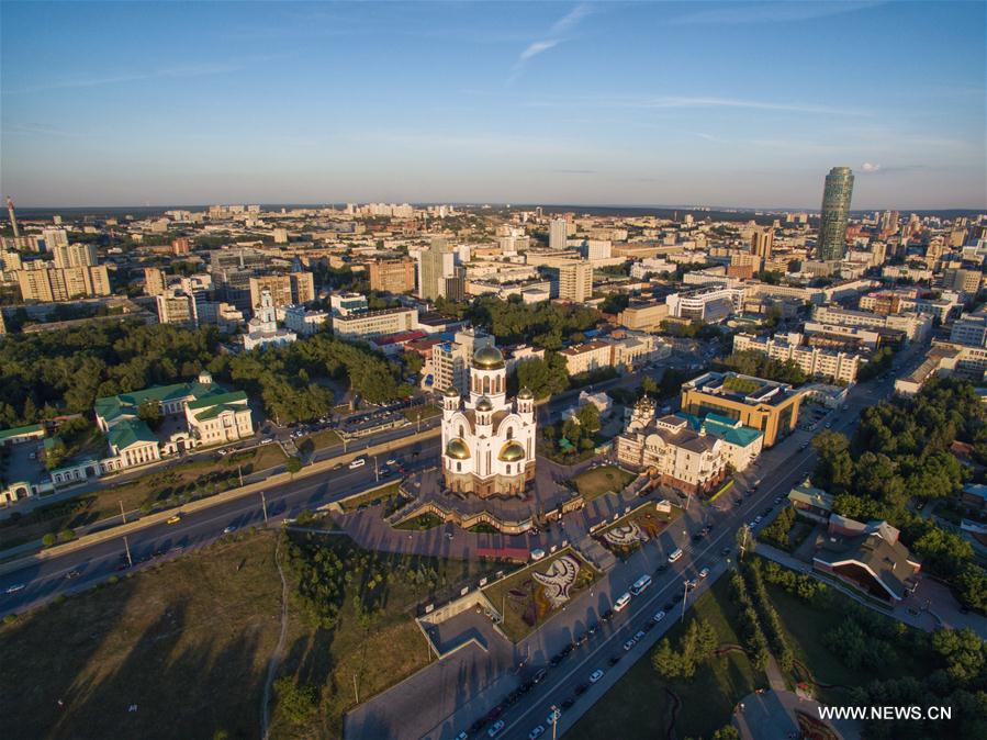 RUSSIA-EKATERINBURG-AERIAL PHOTO