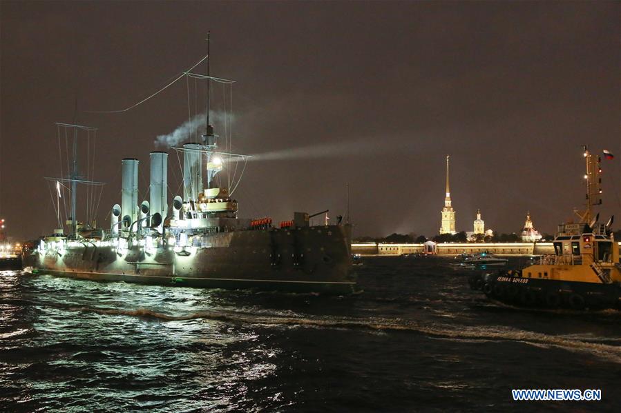 RUSSIA-ST. PETERSBURG-AURORA CRUISER
