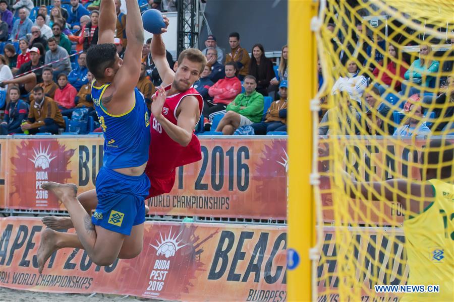 (SP)HUNGARY-BUDAPEST-BEACH HANDBALL-IHF WORLD CHAMPIONSHIPS-MEN-FINAL