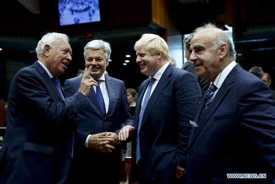 BELGIUM-BRUSSELS-EU-FOREIGN MINISTERS MEETING