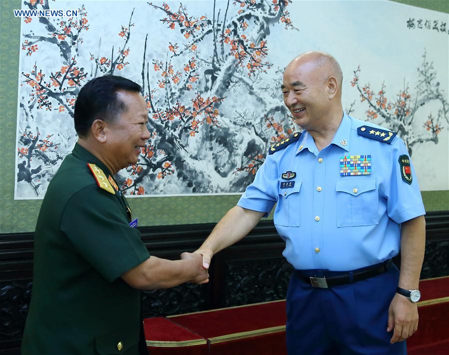 CHINA-BEIJING-XU QILIANG-LAOS-MEETING (CN)