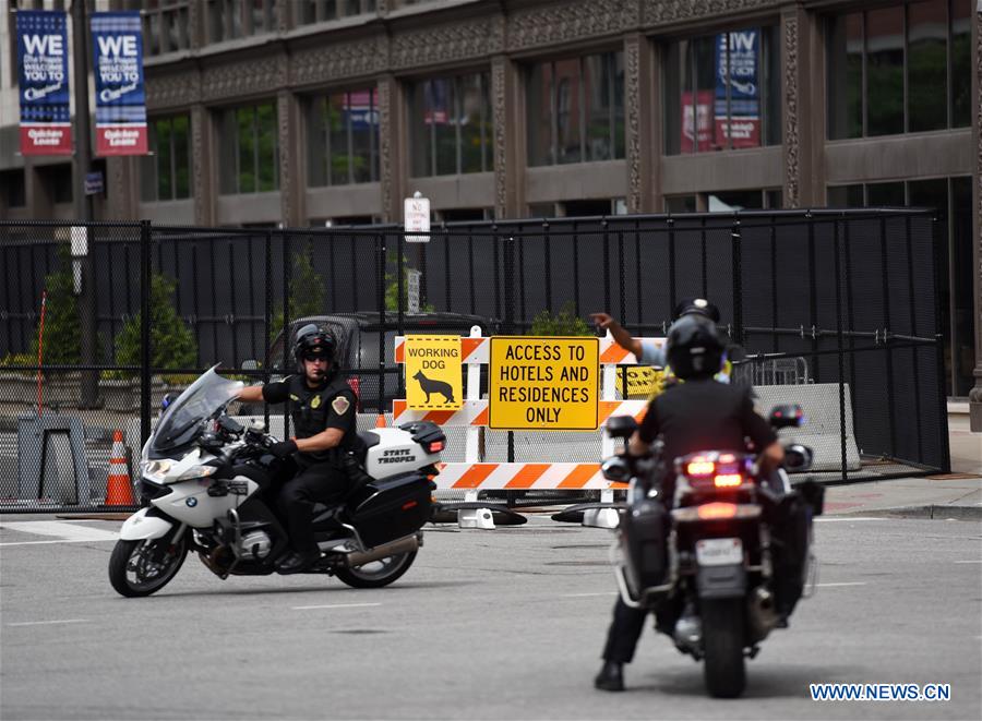 U.S.-CLEVELAND-REPUBLICAN NATIONAL CONVENTION-SECURITY