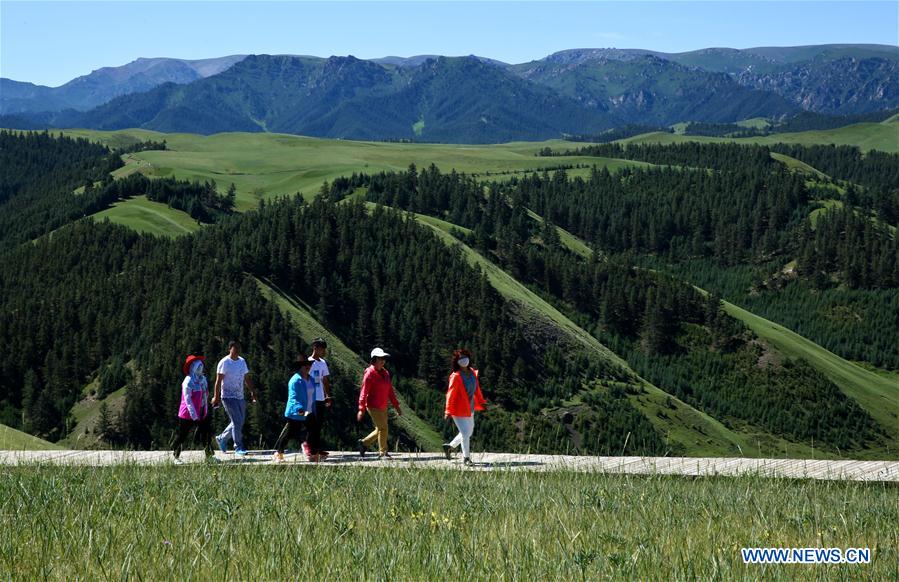 Kangle Grassland enters best season for touris