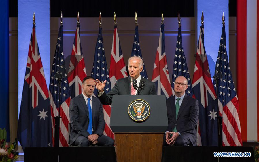 AUSTRALIA-SYDNEY-U.S.-BIDEN-SPEECH